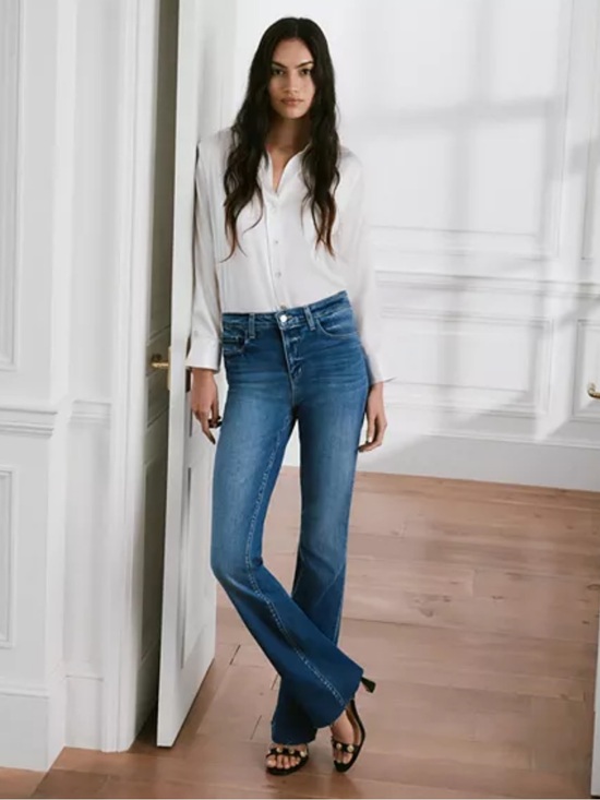 L'AGENCE Denim - L'AGENCE Ruth Straight-Leg Jeans NWT